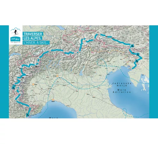 DéfiAlp – Départ pour la traversée des Alpes en ski de randonnée